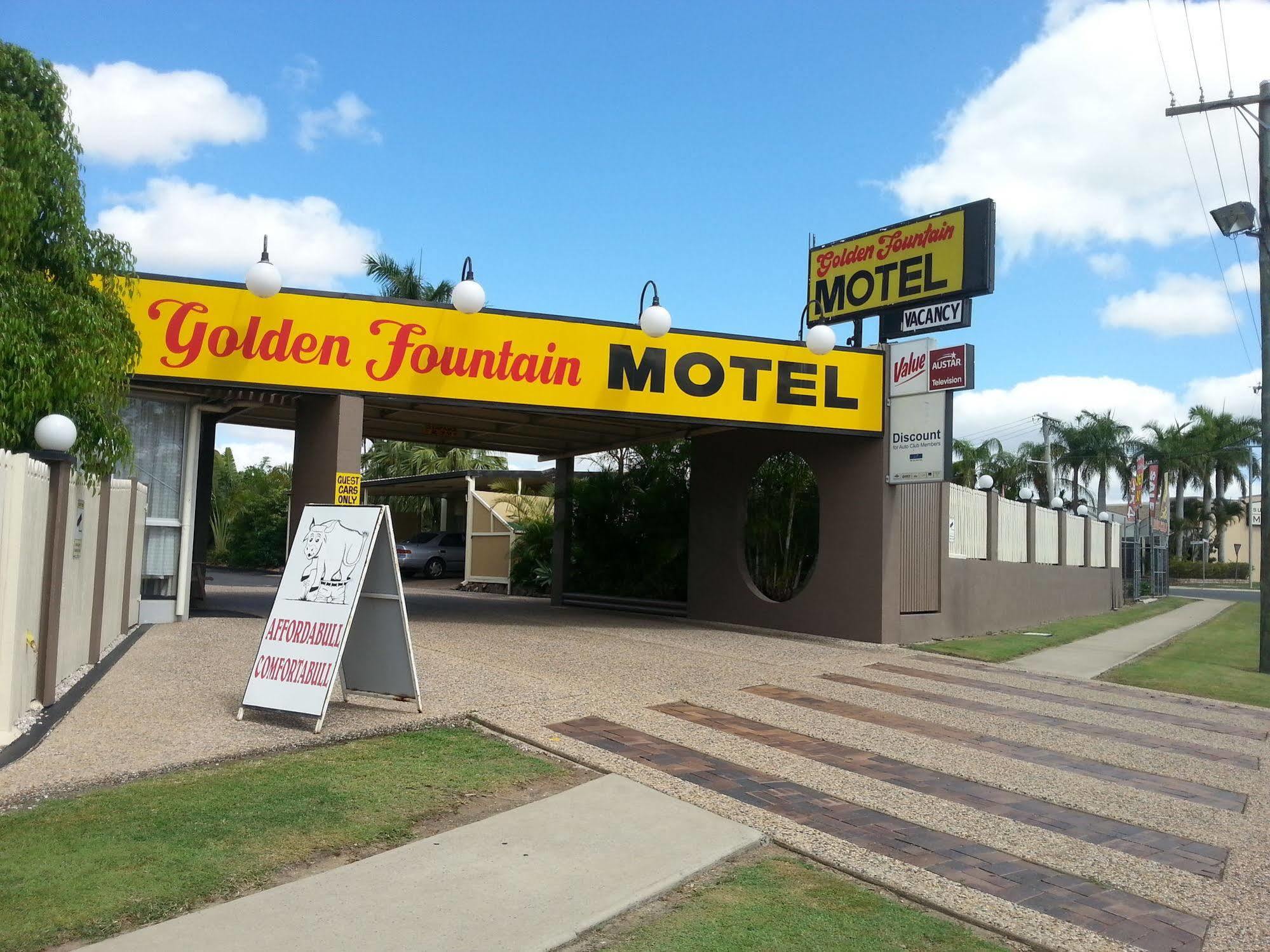 Golden Fountain Motel Rockhampton Kültér fotó